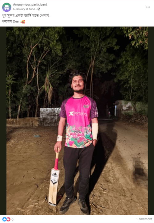 Anonymous participant 3