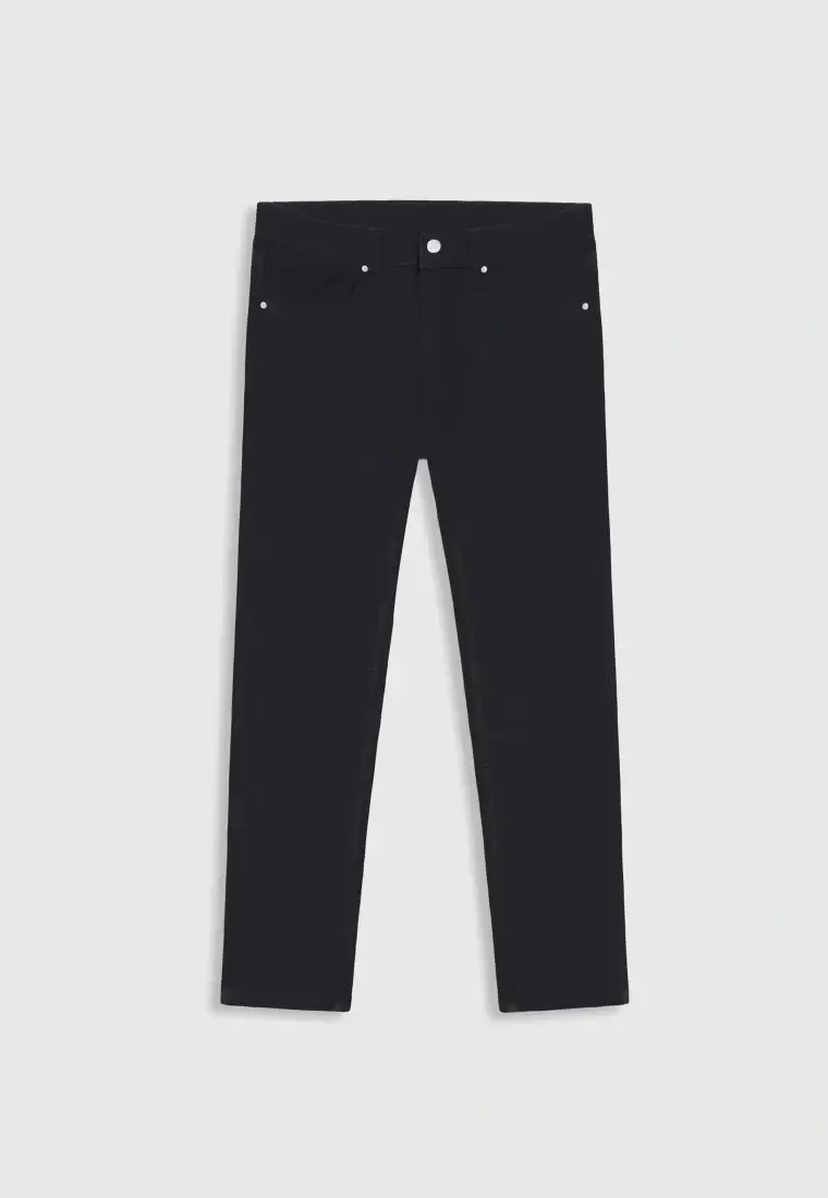 Slim Fit Black Jeans