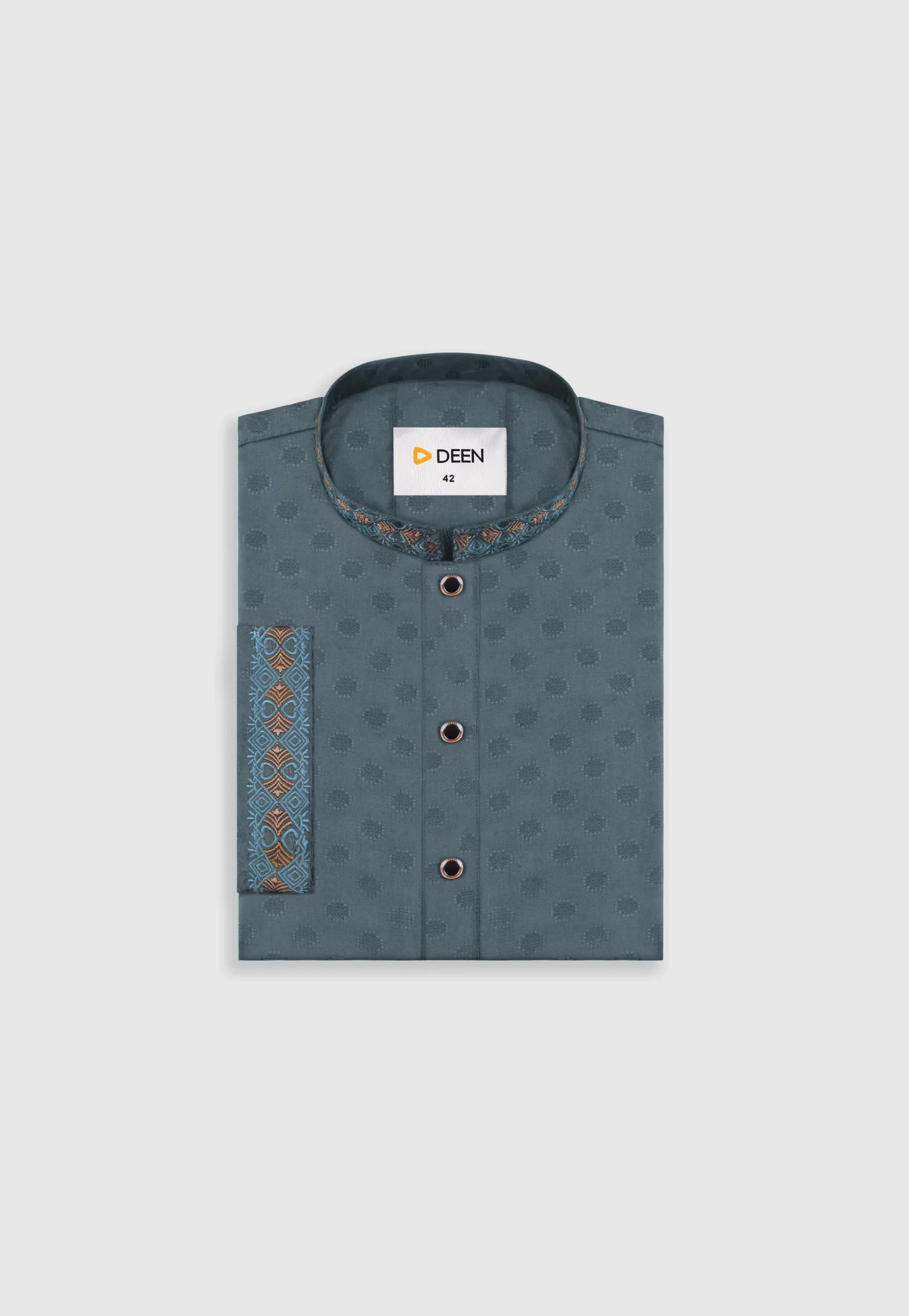 Embroidered Cotton Panjabi