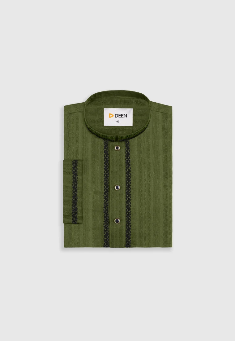 Embroidered Cotton Panjabi