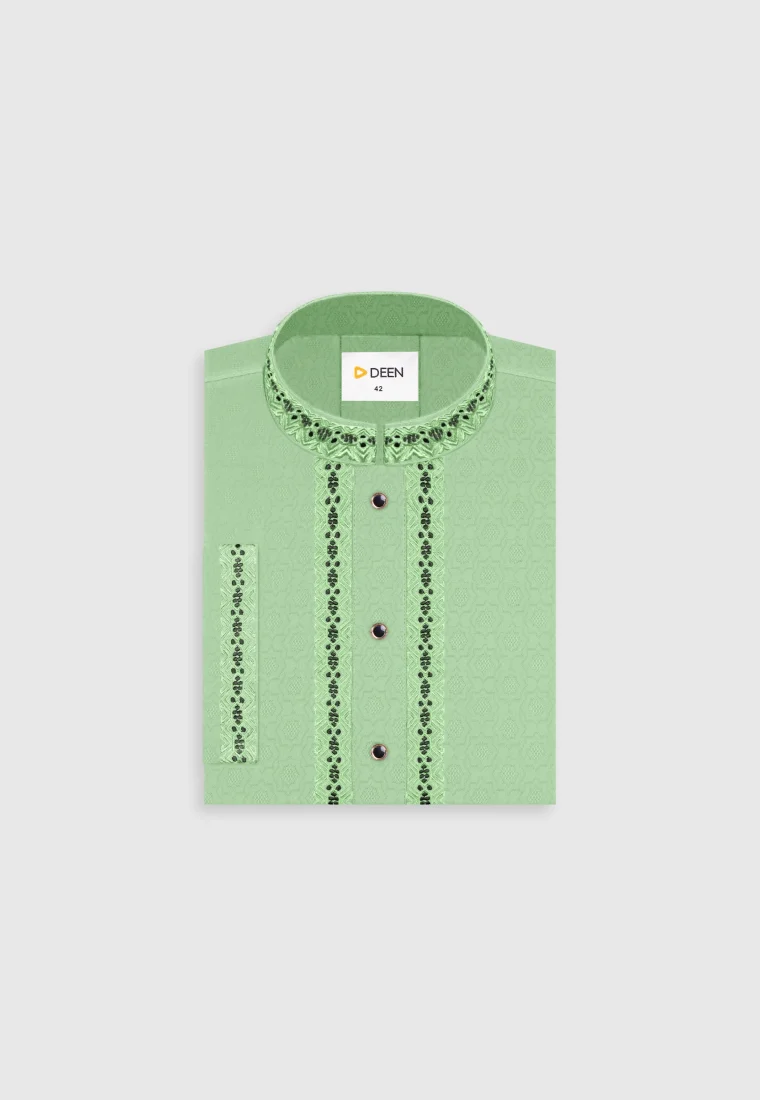 Embroidered Cotton Panjabi