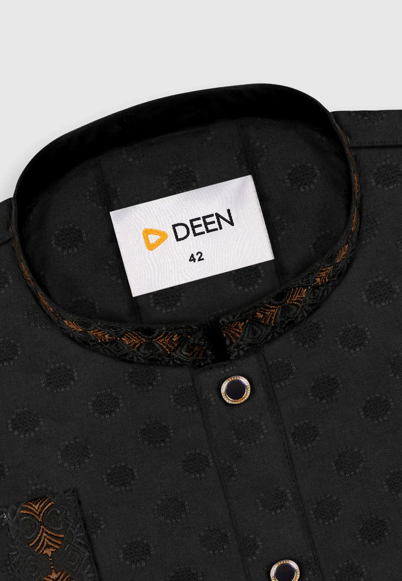 Embroidered Cotton Panjabi - Image 3