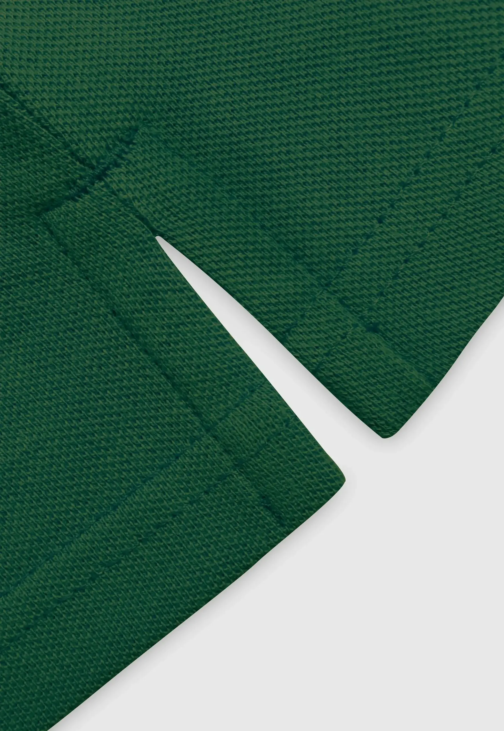 Green Polo Shirt in Cotton Pique - Image 4