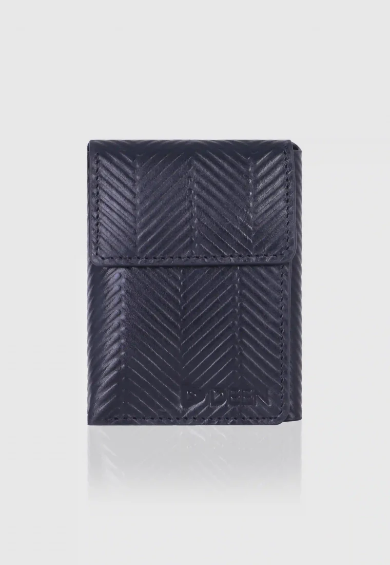 DEEN Trifold Genuine Leather Wallet