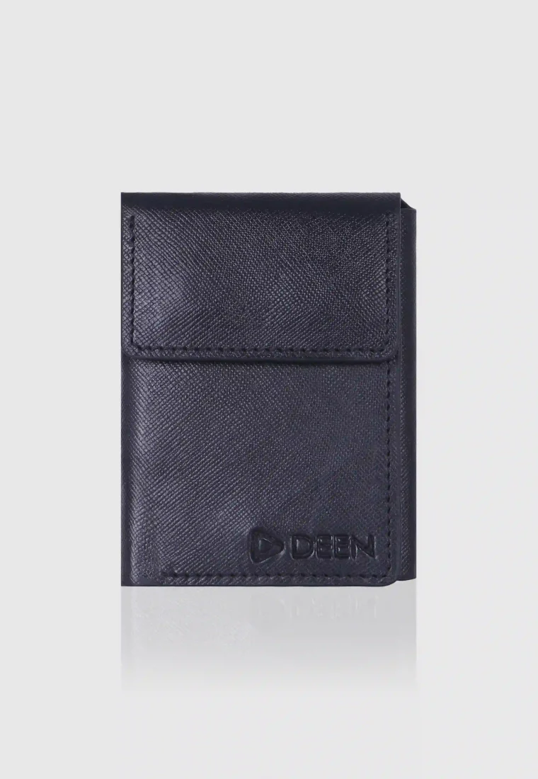DEEN Trifold Genuine Leather Wallet