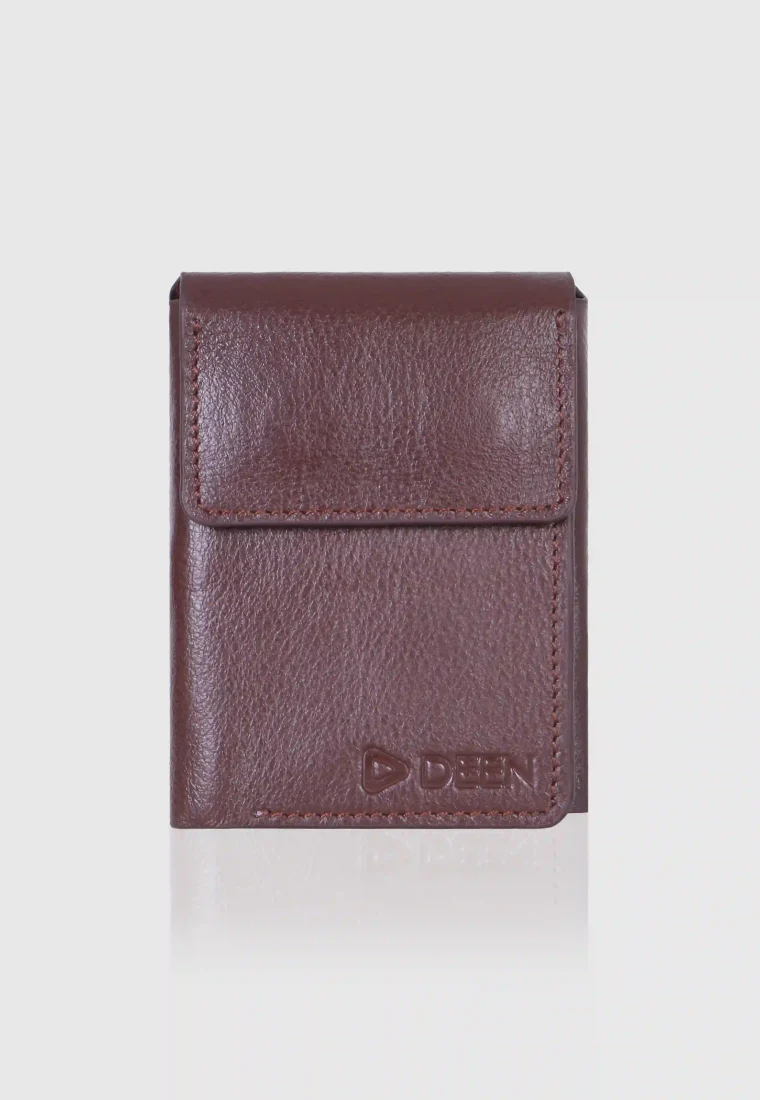 DEEN Trifold Genuine Leather Wallet