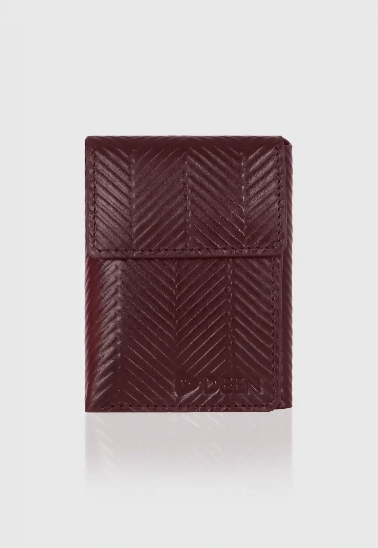 DEEN Trifold Genuine Leather Wallet