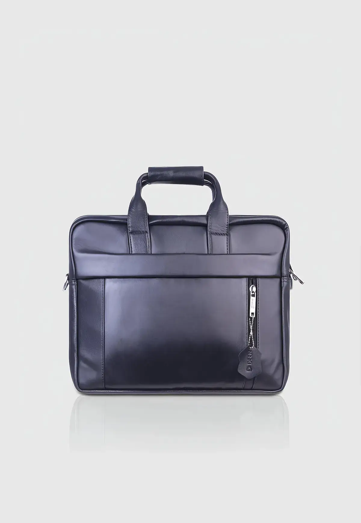 Black Finish Executive Leather Bag