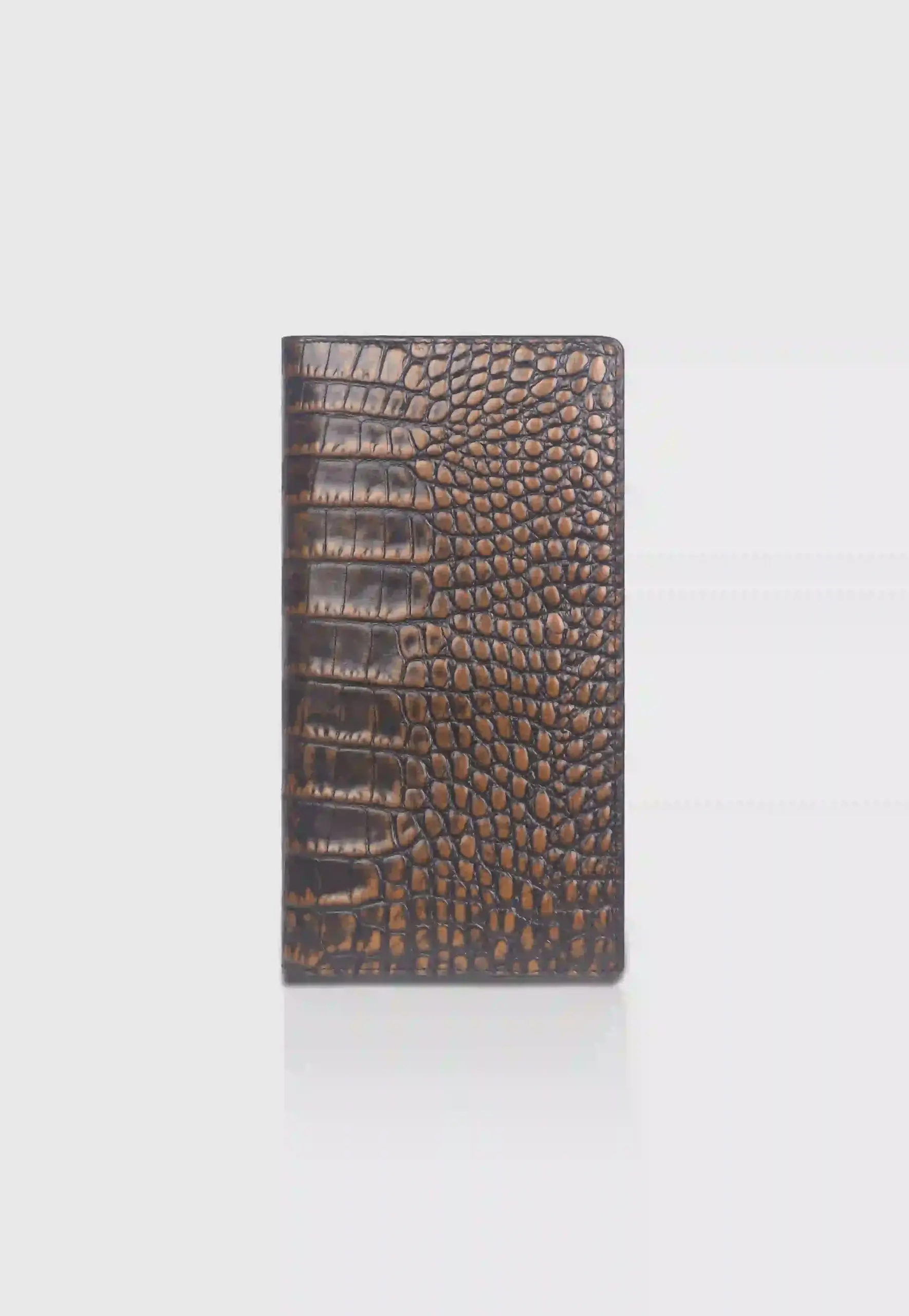 Rustic Classic Leather Long Wallet