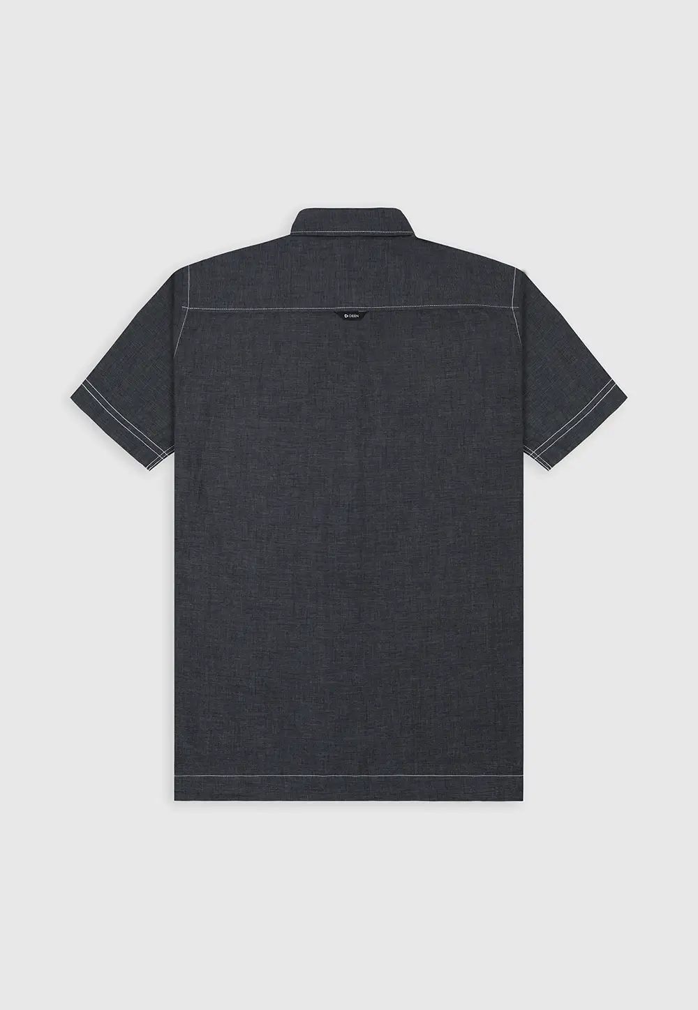 Ash Contrast Stitch Shirt - Regular Fit - Image 2