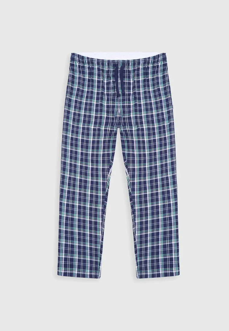 Charcoal Check Trousers - Regular Fit