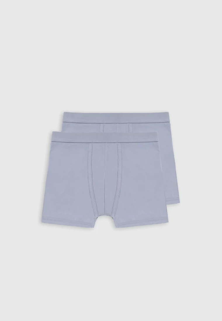 Two-Pack of Boxer Briefs in Stretch Cotton