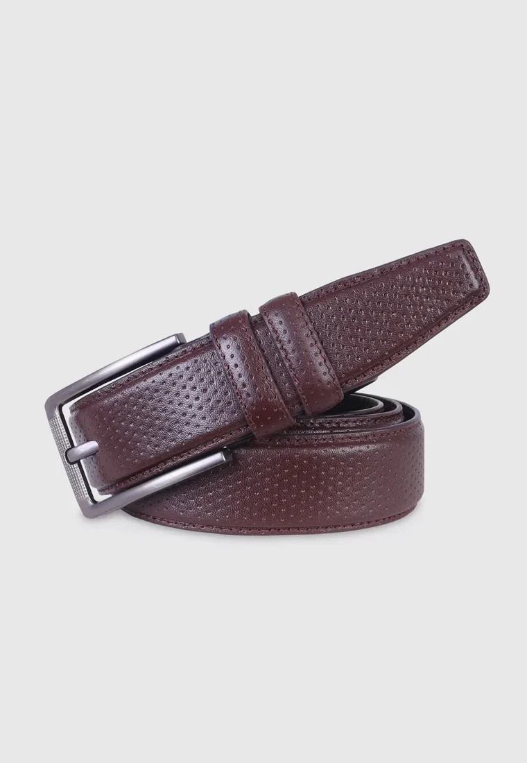 Chocolate Premium Leather Belt