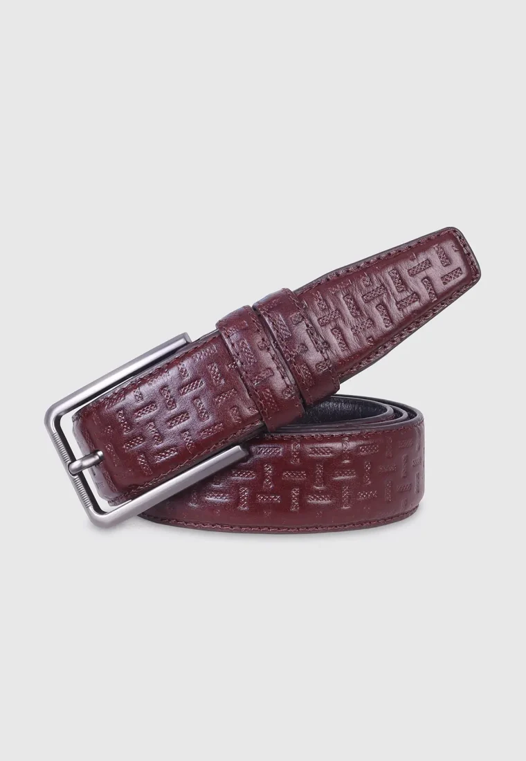 Chocolate Premium Leather Belt