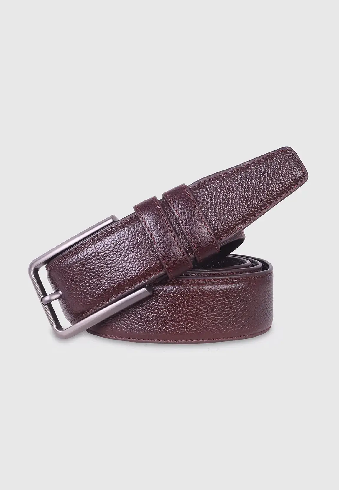Chocolate Premium Leather Belt