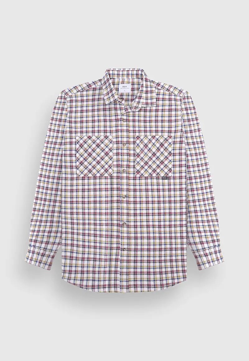 Rustic Tartan Flannel Shirt