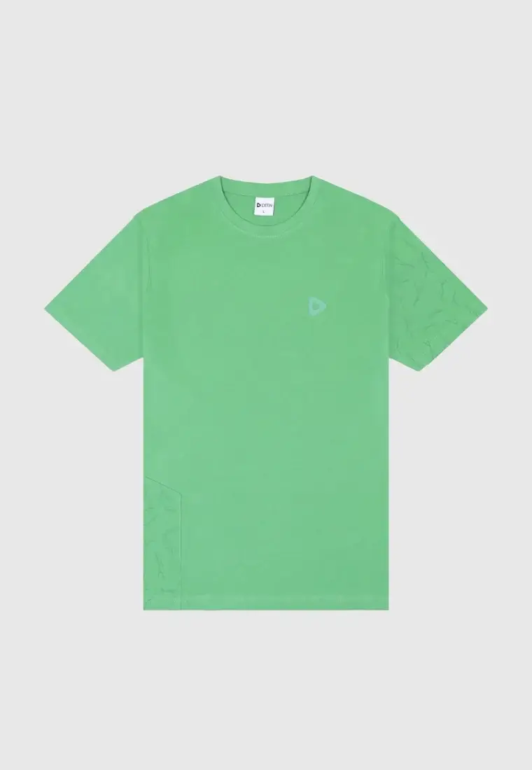 DEEN Olive T-shirt with Artwork