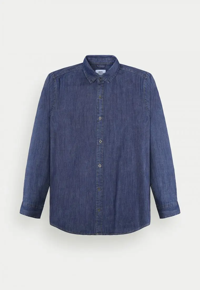 Dark Blue Denim Shirt