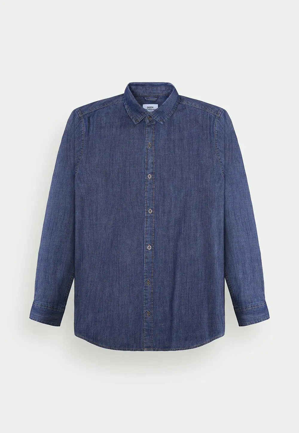 Dark Blue Denim Shirt