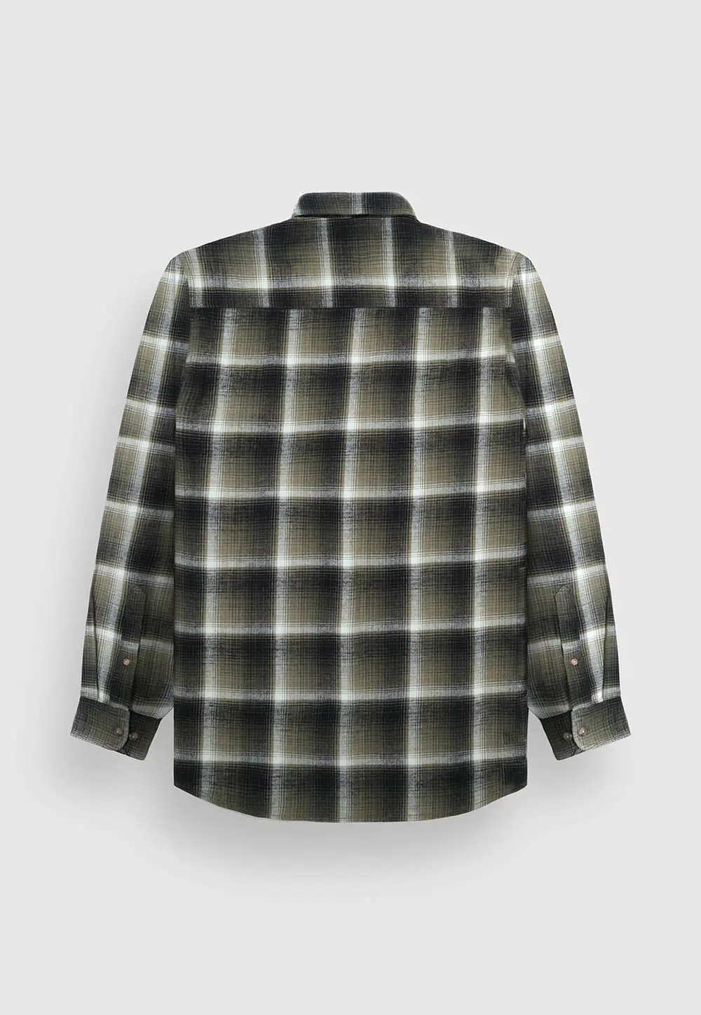 Olive Mist Flannel Shirt - Image 2