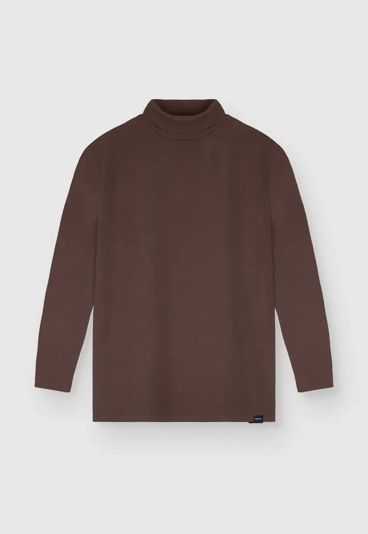 Choco Full Sleeve Turtleneck T-shirt