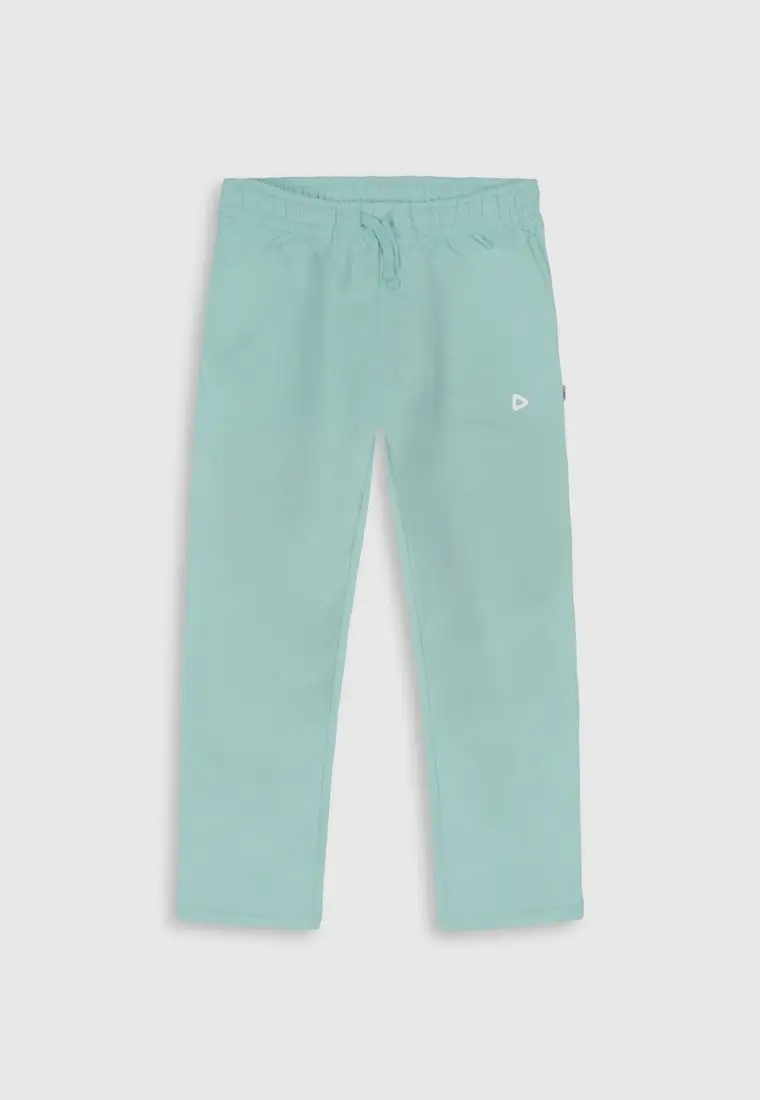 Teal Trousers